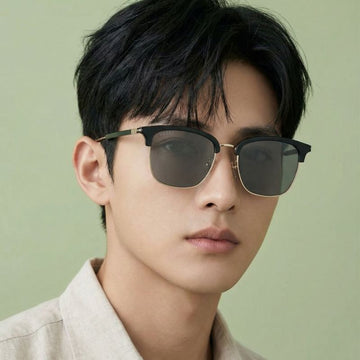 GUCCI Sonnenbrille GG1275SA 001 Klassische Halbrahmen Luxus Asiatische Passform 61698560