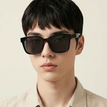 GUCCI Sonnenbrille GG0965SA 001 Schwarz Horn Rahmen Asia Fit 76600785
