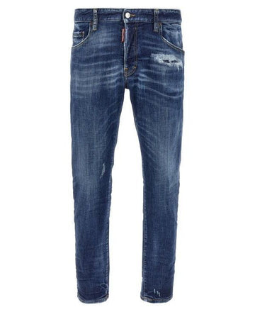 DSQUARED2 Medium Perfecto Washed Skater Jeans S30872 470 151111368