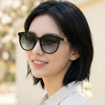 Gucci Sunglasses GG1073SK 002 Black Horn Asian Fit 62831756