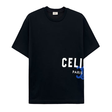 Celine Side Logo Short Sleeve T-Shirt 151508622