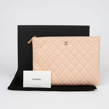 CHANEL Caviar Classic New Medium Clutch A82545 154862445