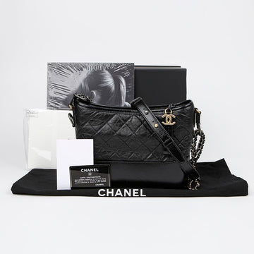 CHANEL Gabrielle Medium Hobo Shoulder Bag 151209101