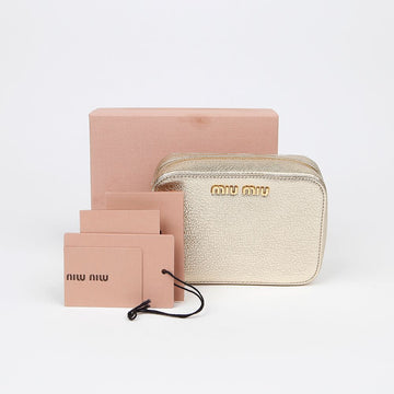 Miu Miu Logo Zip Pouch 5RE001 151209959