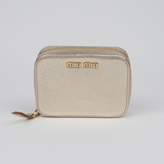 MIU MIU Logo Reißverschlussbeutel 5RE001 151209959 [P]