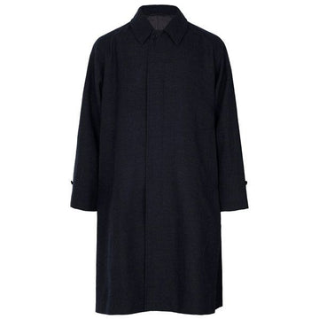 KAPTAIN SUNSHINE 25FW トップネイビー ウール コート 151512297