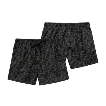 FENDI 25FW FF Logo Schwimmshorts Schwarz FXB077A F0P9B 151514967