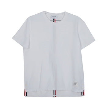 THOM BROWNE 3 Größen T-Shirt mit Streifen 150912602