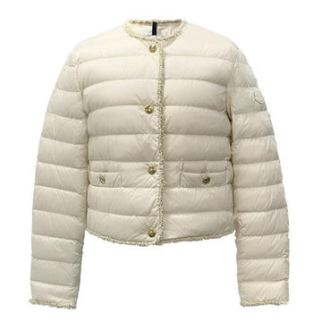 MONCLER Fleurs Boucle-Trimming Daunenjacke 1A00104597YF 151283206