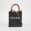 CELINE Vertikale Mini-Tote Schultertasche 194372BZK 151461805 [P]