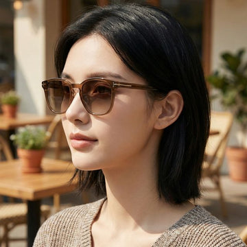 TOM FORD Sonnenbrille TF1051K 45F große Acetat transparente Asian Fit 79711498