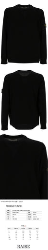 Stone Island Embroidered Wool Knit Black V0029 7715510C4 52683306 [P]