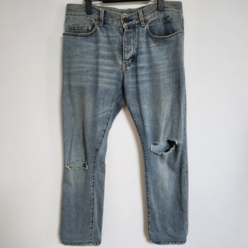 SAINT LAURENT [32] デニムディストロイドジーンズ 500723 151537435