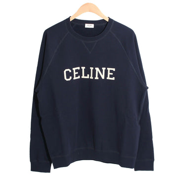 Celine Logo Sweatshirt Navy RY07D670Q CBE3 151542642