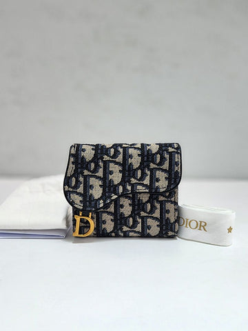 DIOR Oblique Saddle Lotus Geldbörse 25 Jahre S5652CTZQ 151545815