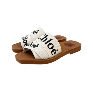 Chloe Logo Strap Slippers 151545892