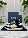 DIOR B27 Low-Top Sneakers Schwarz (Denim/Leder) 42 151554967 [P]