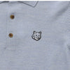MAISON KITSUNE ボールドフォックスヘッドパッチポロニット 144569951 [P]