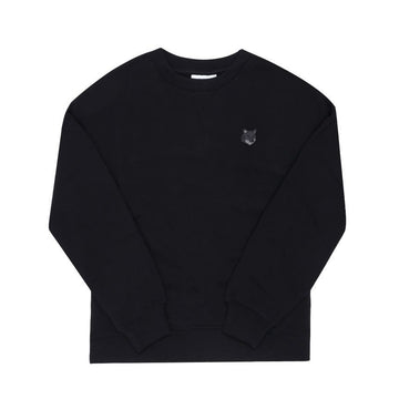 MAISON KITSUNE ボルドー フォックス ヘッド パッチ レディース スウェットシャツ 144569742