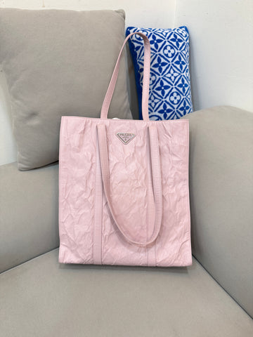 PRADA Dreieck-Logo Nappa Leder Tote Bag 151627022