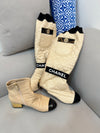 CHANEL Two-Way High Boots Size 36.5 151627024 [P]