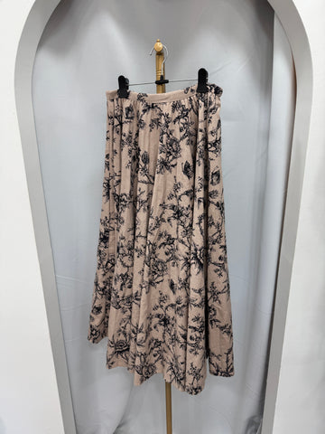 Dior Department Store Pleated Midi Skirt Size 36 151627233