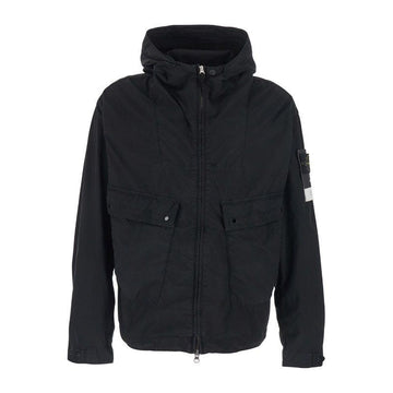 Stone Island Light Compact Touch Poly-TC Hooded Jacket 151629531