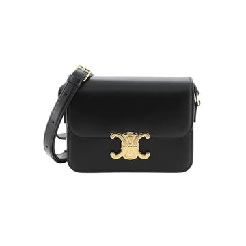 Celine Triope Tin Shoulder Bag Black 188423 BF4 38NO 151631090