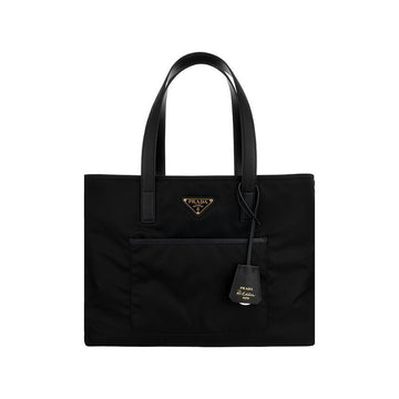 PRADA Re-Edition 1978 Nylon Triangle Logo Medium Tote Bag 1BG555 R064 F0002 144765197