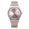 SWATCH GP403 コア リフレッシュ ピンクバヤ レディース ウレタン腕時計 145693463 [P]