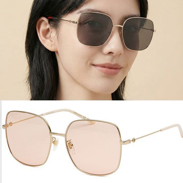 GUCCI Sonnenbrille GG1195SK Metall Rechteck Männer Frauen Mode 126840906