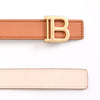 Balmain Smooth Leather B Belt Brown 148393309 [P]