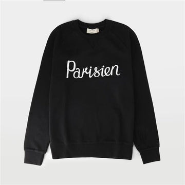 MAISON KITSUNE Pariser Vintage Unisex Sweatshirt AM00301KM0001 Schwarz 150467163