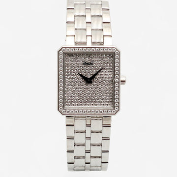 PIAGET プロトコル 50155 ホワイトゴールド ラージ メンズウォッチ ダイヤモンド パヴェ ヴィンテージ 151641687