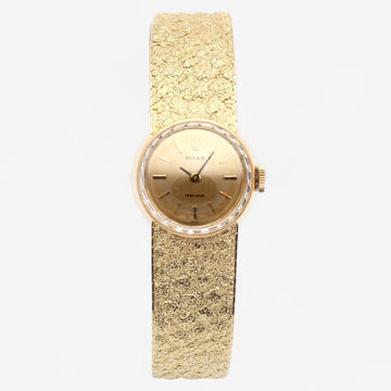 Rolex Vintage Women's Gold Watch Bracelet Precision 3184 Small Manual 1970 151641906