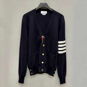 THOM BROWNE ミラノステッチコットン4バーカーディガン (95) 151642647
