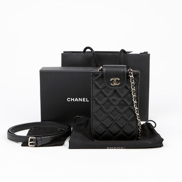 CHANEL Phone Holder Belt Bag 151331236