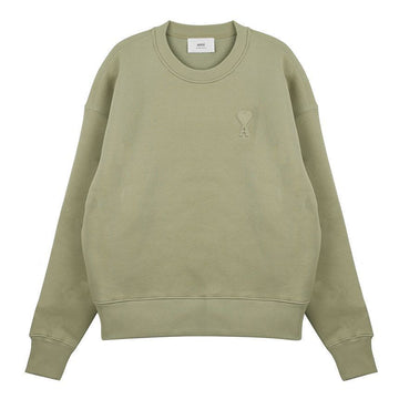 AMI Ton-on-Ton Embossed Heart Logo Unisex Sweatshirt 96159354