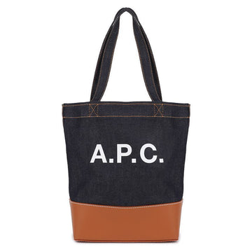 APC Logo Denim Small Tote Bag 91670787