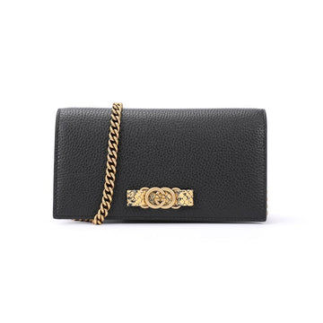 GUCCI インターロッキング G パイソン ボウ チェーン 財布 73295864