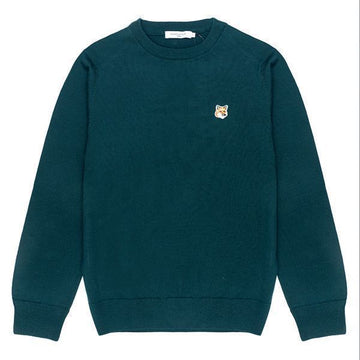 Maison Kitsune Fox Head Patch Classic Knit 56278129