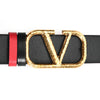 Valentino Reversible Belt Black Red 151644378 [P]