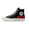COMME DES GARCONS Converse Multi Red Heart High-Top AZ-K127-051 151644441 [P]