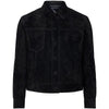 TOM FORD Schwarze Wildleder-Westenjacke 151644695 [P]