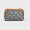 Celine Chain Clutch - Triomphe All Over Jacquard 10E382U51 07PM 151647099 [P]