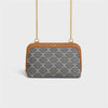 Celine Chain Clutch - Triomphe All Over Jacquard 10E382U51 07PM 151647099 [P]