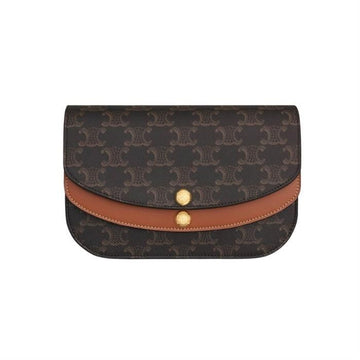 Celine Duo Strap Wallet - Triomphe Canvas Calfskin 10P672GVL 04LU 151647101