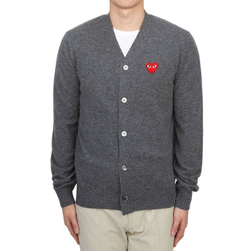 Comme Des Garcons Red Patch Cardigan 26SS AX N008 051 3 (Unisex) 151647376 [P]
