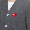 Comme Des Garcons [Limited Edition] Red Patch Cardigan AX N008 051 3 (Unisex) 151647376 [P]