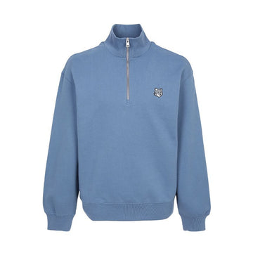 MAISON KITSUNE 26SS Herren Sweatshirt mit halbem Reißverschluss PM00305KM0341 0380 151647389 [P]